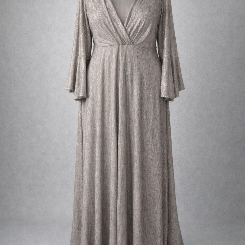 Shein-curve-plus Grey Formal-dresses
